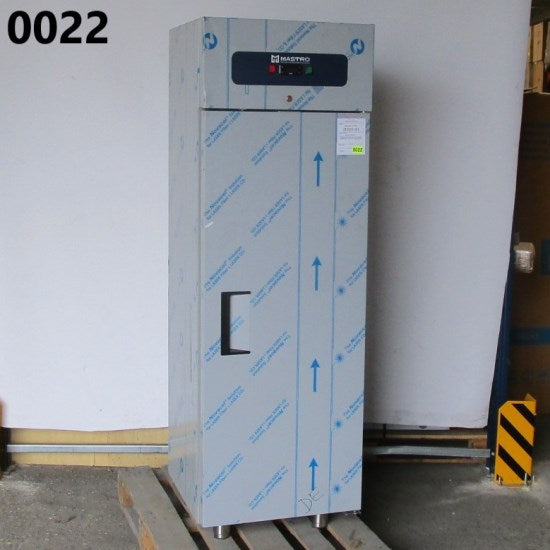 Tiefkühlschrank 400 Liter aus Edelstahl, 460x485 mm, -10°/-18°C - BESCHÄDIGT