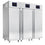 Tiefkühlschrank 700+1400 Liter aus Edelstahl GN 2/1, -10°/-22°C - WiFi