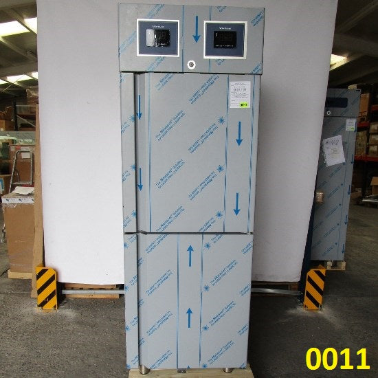 Kühlschrank 350+350 Lt Edelstahl 2 Temperaturbereiche GN2/1, -2°/+8°C|-10°/-22°C - WiF - BESCHÄDIGT