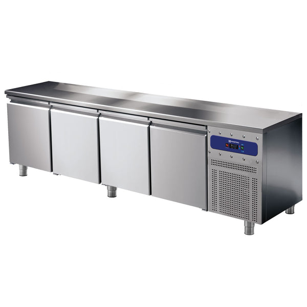 Kühltisch 600 mm 4 Türen 430x325 mm, -2°/+8°C
