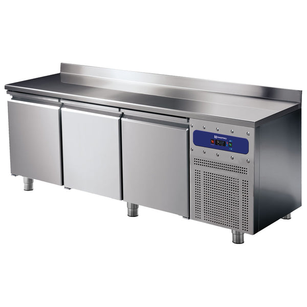 Tiefkühltisch 600 mm 3 Türen 430x325 mm mit Aufkantung, -10°/-20°C
