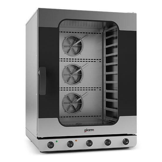 Elektro-Konvektionsofen mit Befeuchter, mechanisch 10x 600x400 mm