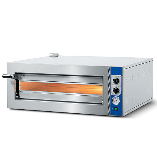 Elektro-Pizzaofen für 4 Pizzen ø 350 mm, mechanische Bedienung