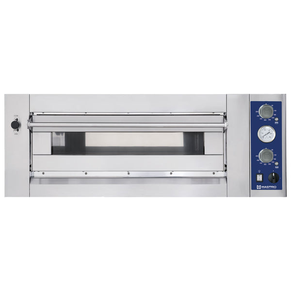 Elektro-Pizzaofen für 6 Pizzen ø 35 cm, mechanische Bedienung