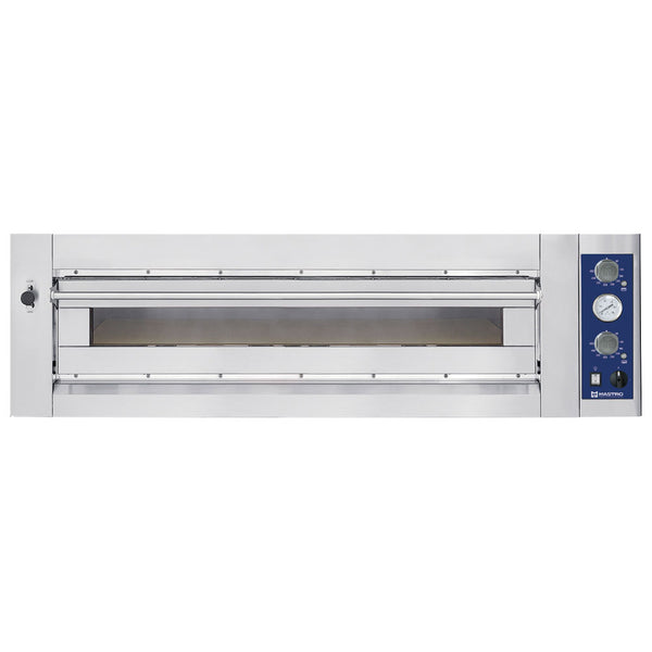 Elektro-Pizzaofen für 6 Pizzen ø 35 cm, mechanische Bedienung