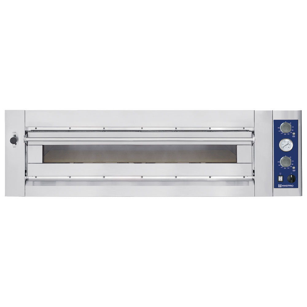 Elektro-Pizzaofen für 9 Pizzen ø 35 cm, mechanische Bedienung
