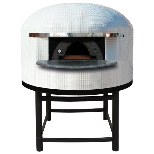 Holz-Pizzaofen, Backplatte ø 1300 mm, Kapazität 6 Pizzen