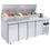 Kühl-Vorbereitungstisch 4 Türen GN 1/1, 12x GN 1/3 H=150 mm, -2°/+8°C