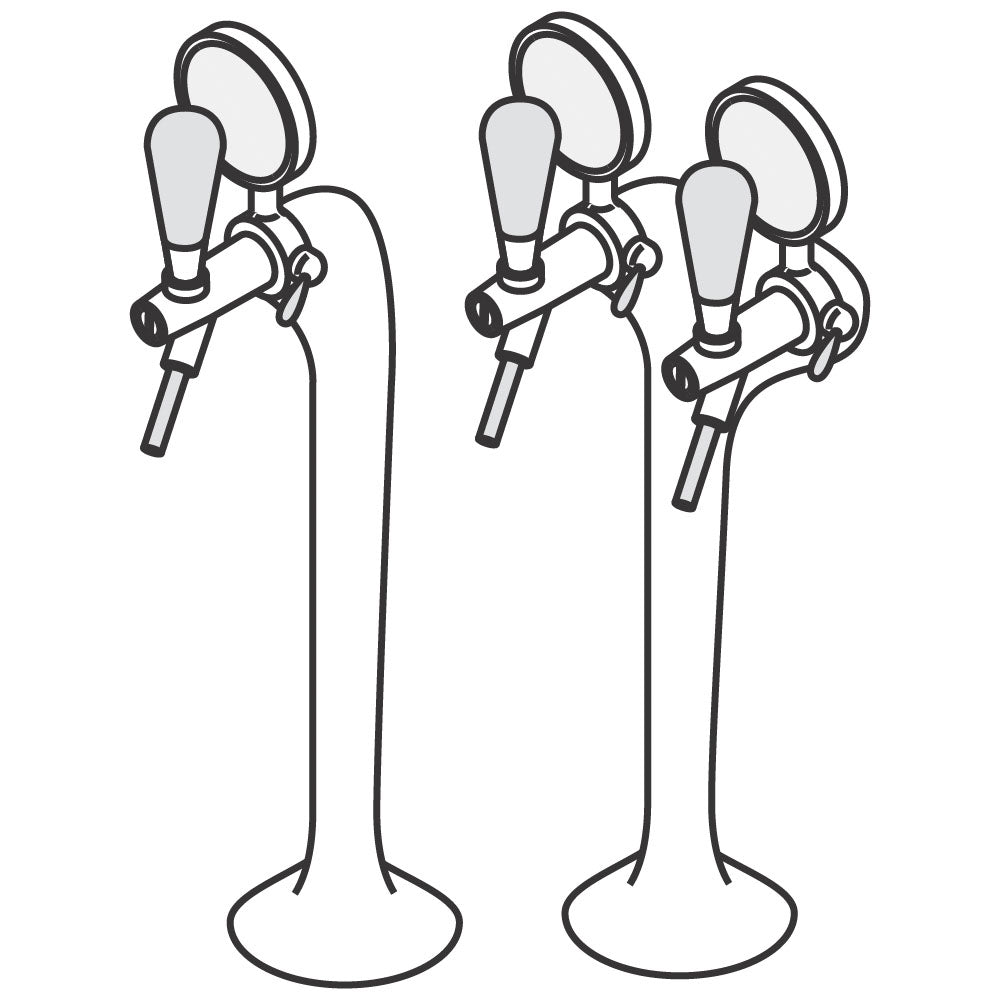 Schanksäule, doppelt