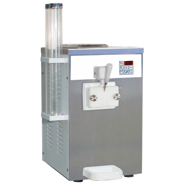 Softeismaschine mit Luftkühlung, Produktion 9 kg/h (120 Eistüten)