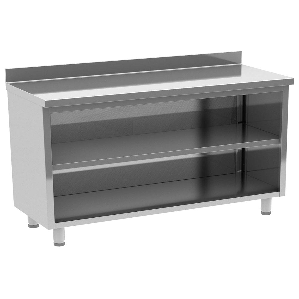 Rückbuffet mit 1 Zwischenboden, 2500x600 mm