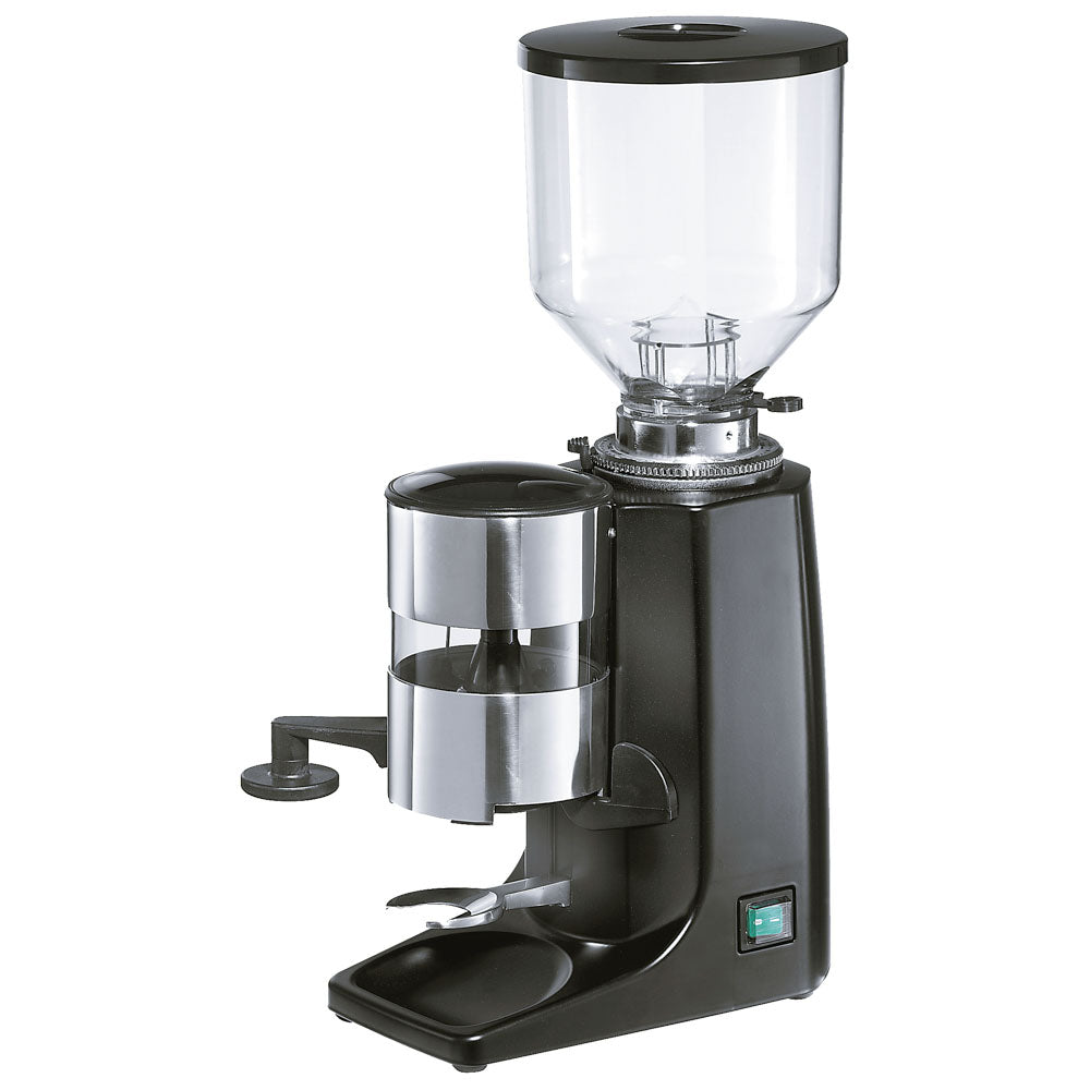 Kaffeemühle, 1,2 kg Behälter, 4-9 g, schwarz