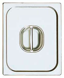 GN Deckel in Edelstahl, GN 1/9