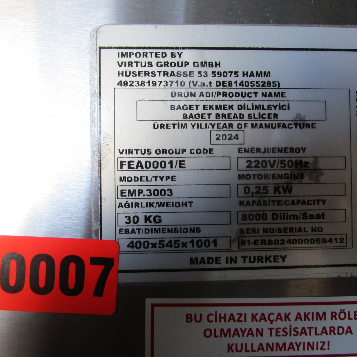 FEA0001/EGE