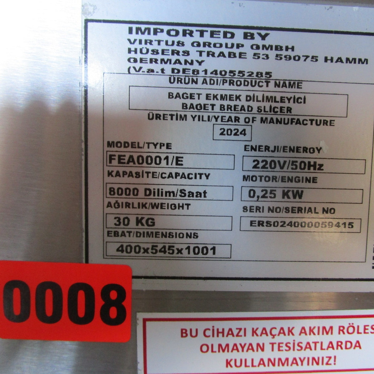 FEA0001/EGE