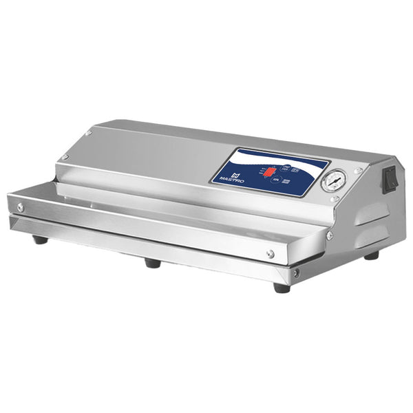 Vakuummaschine mit externer Absaugung, Schweißbalken 350 mm, 20 L/Min.