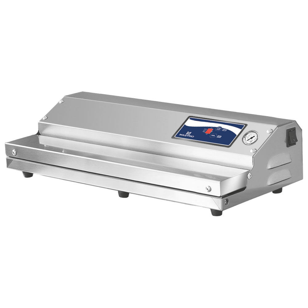 Vakuummaschine mit externer Absaugung, Schweißbalken 500 mm, 40 L/Min.