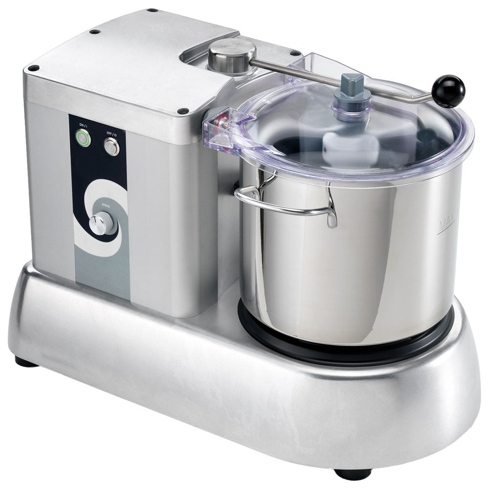 Cutter mit Geschwindigkeitsregler, Tischmodell, 9,4 (5,4) Liter