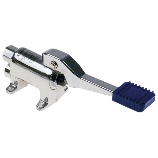 Bodenmischbatterie mit 1 Pedal für Kaltwasser, Anschluss 1/2