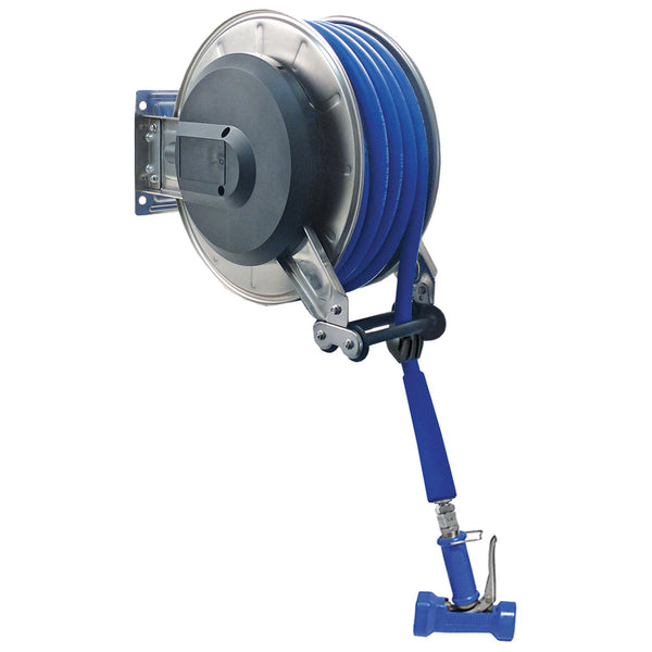 Schlauchroller mit Handbrause, 15 m, Anschluss 1/2