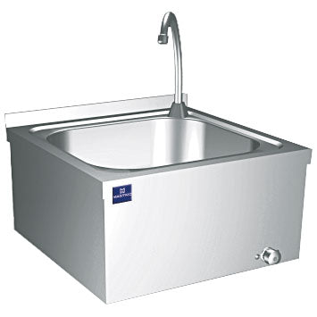Handwaschbecken mit Kniebedienung