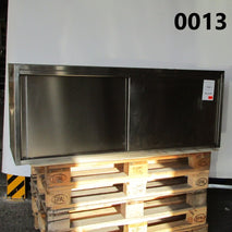 Wandhängeschrank mit Schiebetüren und Zwischenboden, 1600x400 mm - GEBRAUCHT