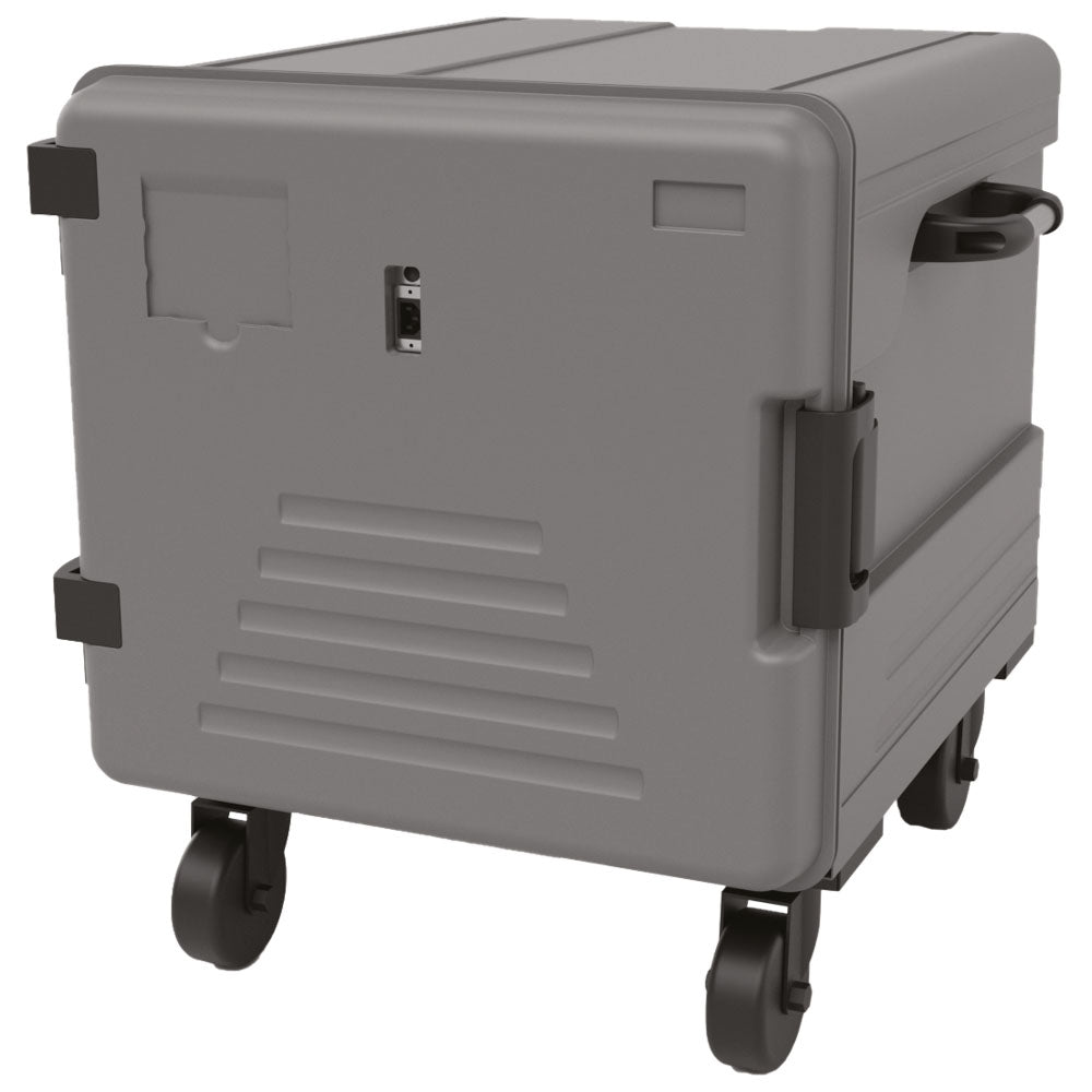 Thermobox beheizt auf Rädern, 7x GN 2/1 h=65 mm