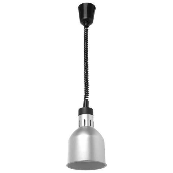 Infrarotlampe regulierbar 70-150 cm, Farbe Silber