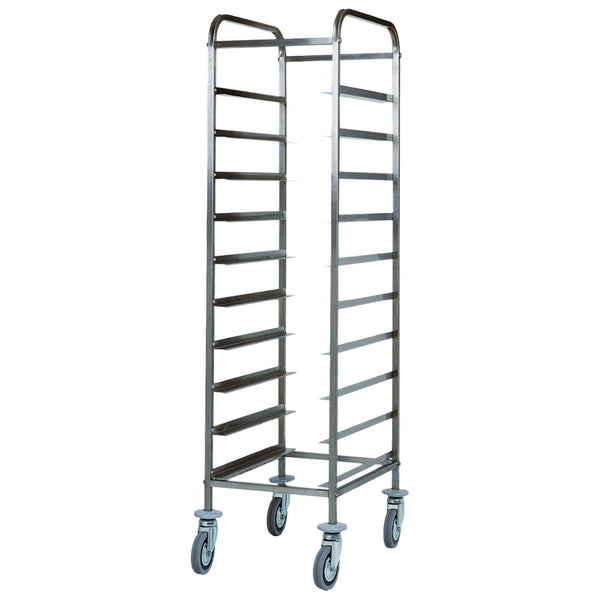 Transportwagen für GN Bleche, 10x GN 1/1, H=120 mm