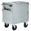 Bainmarie-Wagen auf beheiztem Schrank, 2x GN 1/1 H=200 mm, 2 Temperaturzonen