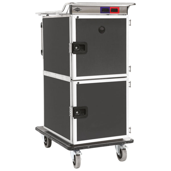 Bankettwagen beheizt und gekühlt für 6+6x GN 1/1 max. H= 65 mm, +65°/+75°C | +4°/+10°C