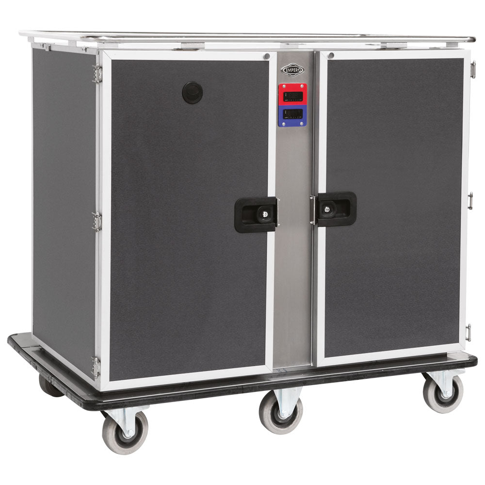 Bankettwagen beheizt und gekühlt für 12+12x GN 1/1 max. H= 65 mm, +65°/+75°C | +4°/+10°C