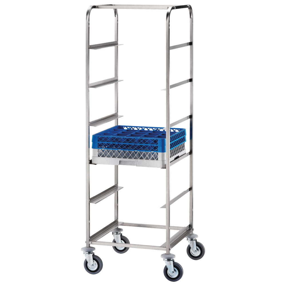 Transportwagen für 12 Spülmaschinenkörbe 500x500 mm