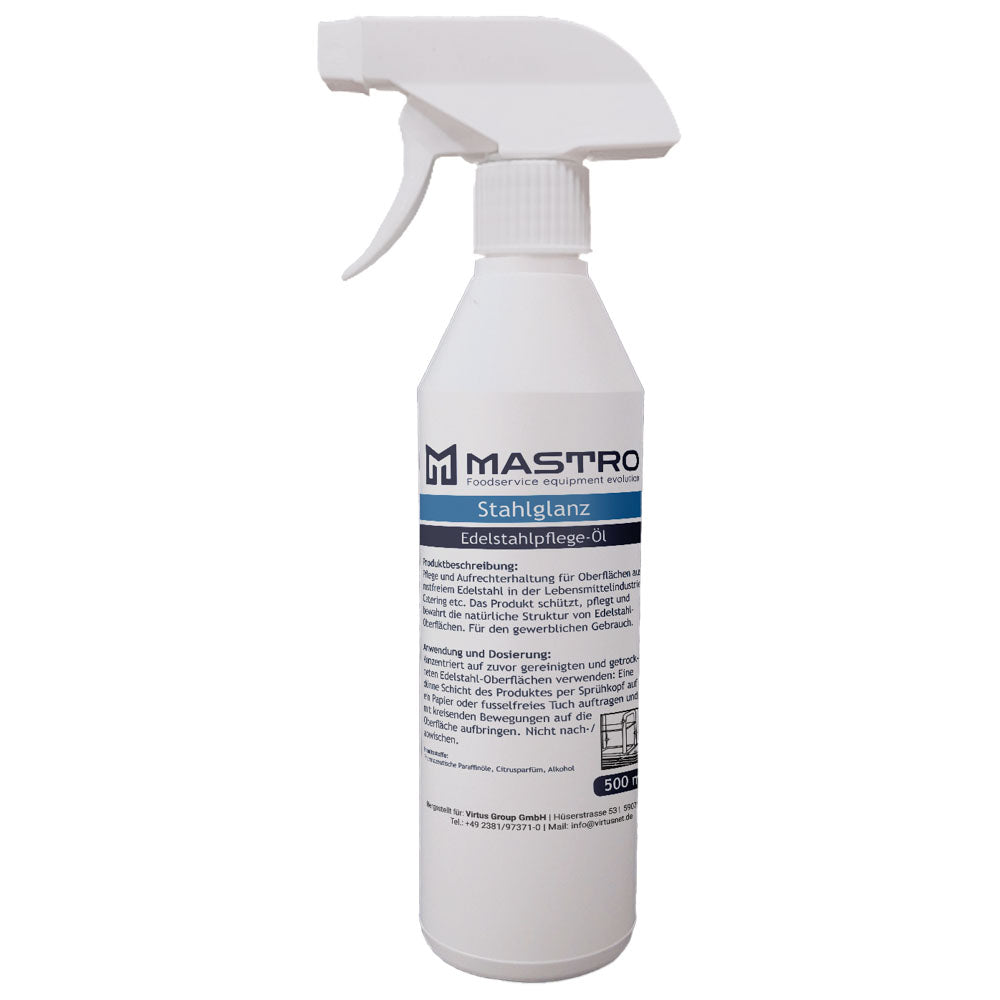 Edelstahlpflege 500 ml Sprühflaschen