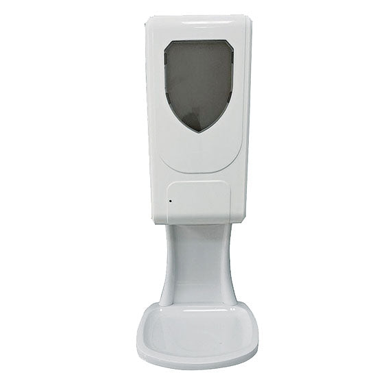 Desinfektionsspender 1000 ml mit Sensor und Wandmontageset inklusive Abtropfschale