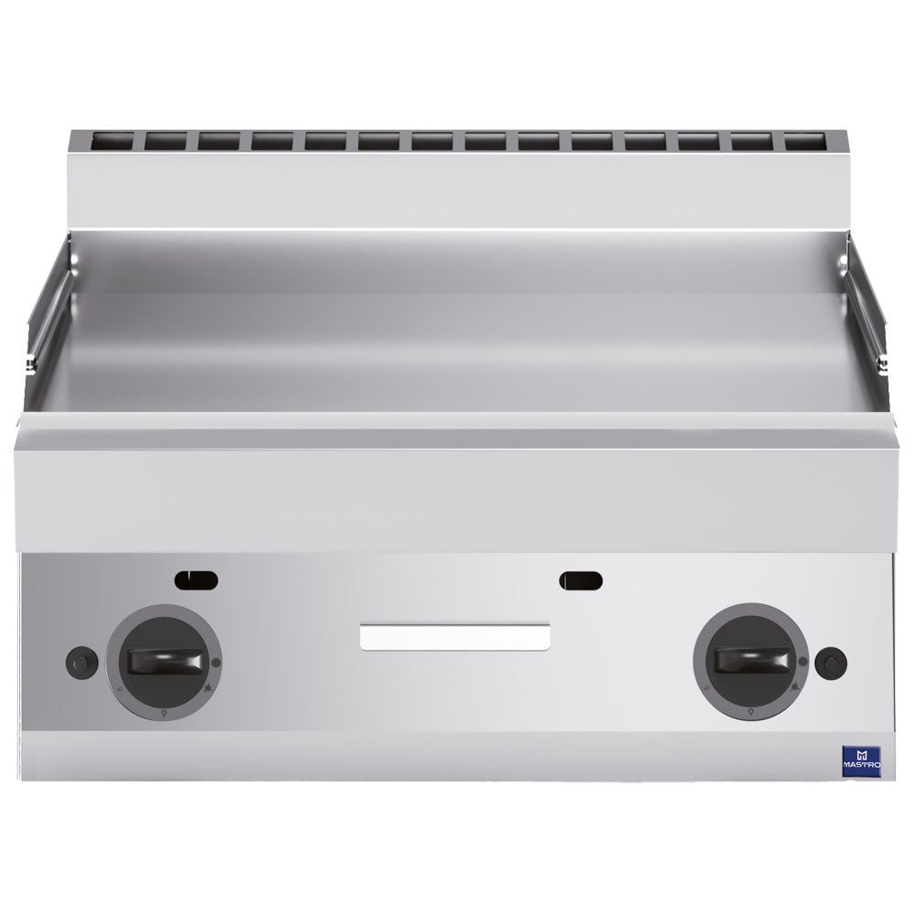 Gas-Grillplatte, Tischmodell, glatt
