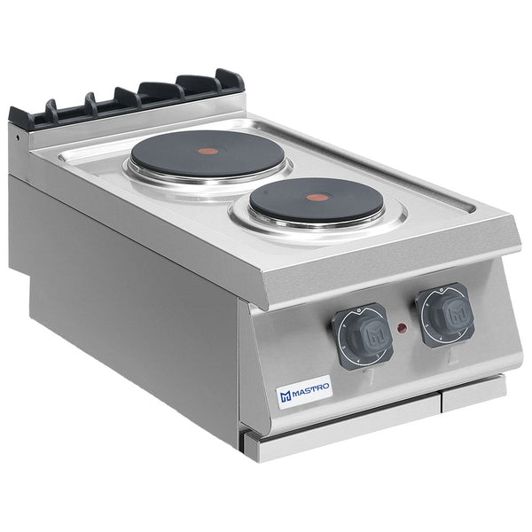 Elektrokochfeld, Tischmodell, 2 runde Platten