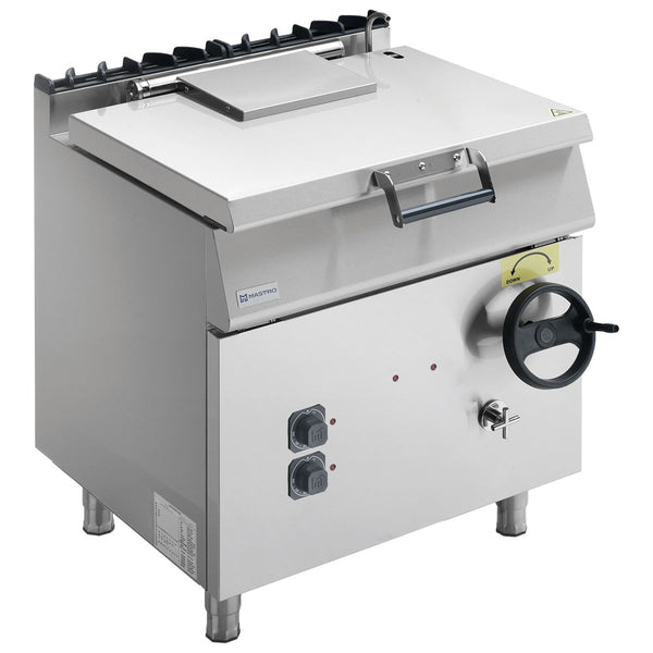 Elektro-Kippbratpfanne, Kapazität 60 Liter, Edelstahl-Becken