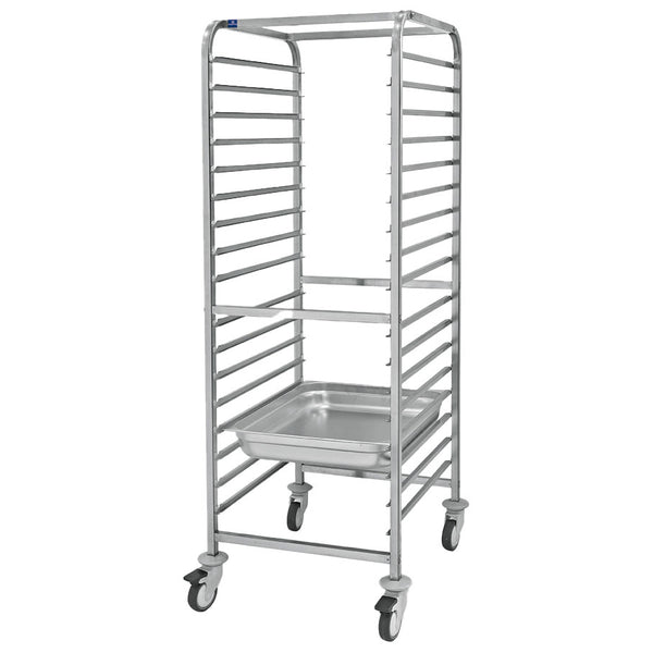 Transportwagen für GN-Behälter, 17x GN 2/1 H=65 mm