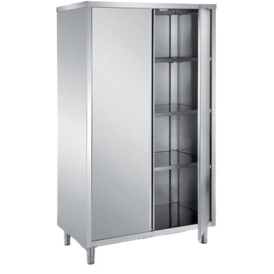 Hochschrank mit Flügeltür und 3 Borde, 1000x700 mm