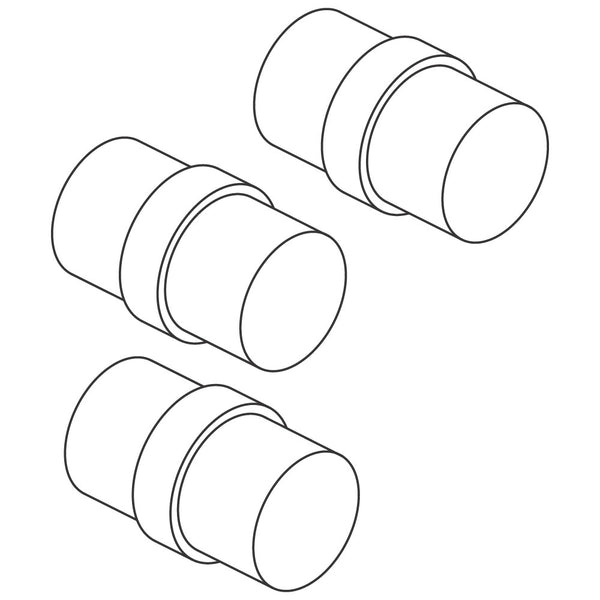 Satz Verbindungsstücke 3-teilig für Rohr-Tablettrutschen