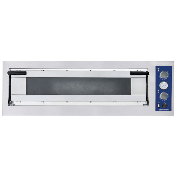Elektro-Pizzaofen für 6 Pizzen ø 35 cm, mechanische Bedienung