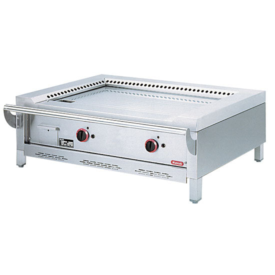 Gas-Teppanyaki, Tischmodell, 2 Zonen