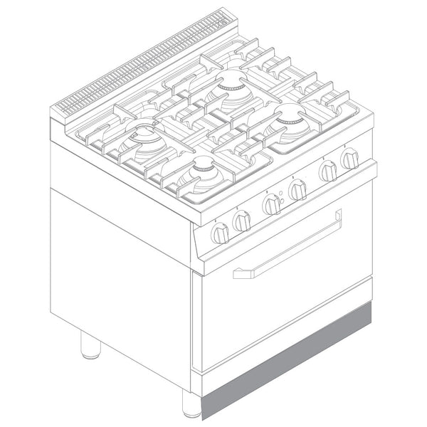 Sockel für 2000 mm Modul