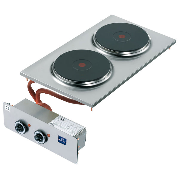 Einbau-Elektrokochfeld, 2 Platten