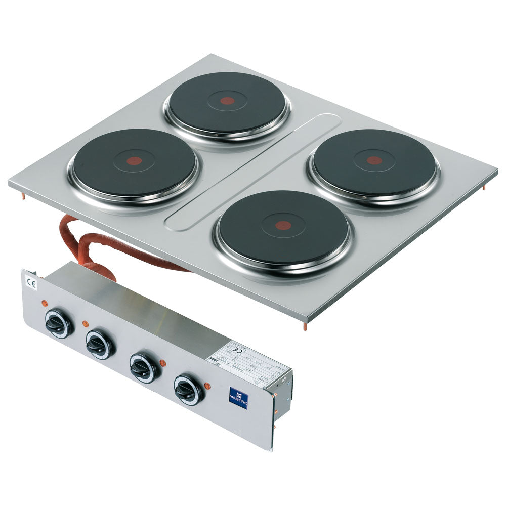 Einbau-Elektrokochfeld, 4 Platten