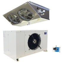 Split-Aggregat, +5°/-5°C, 47,29m³/19,53m³ (+32°C) mit Beleuchtung Entfernung 5 m