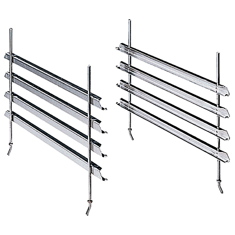 Blecheinschübe-Set GN 2/1 für 6 Roste