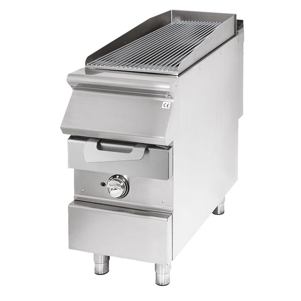 Gas-Grill, Kochzone in Edelstahl, Fleisch/Fisch