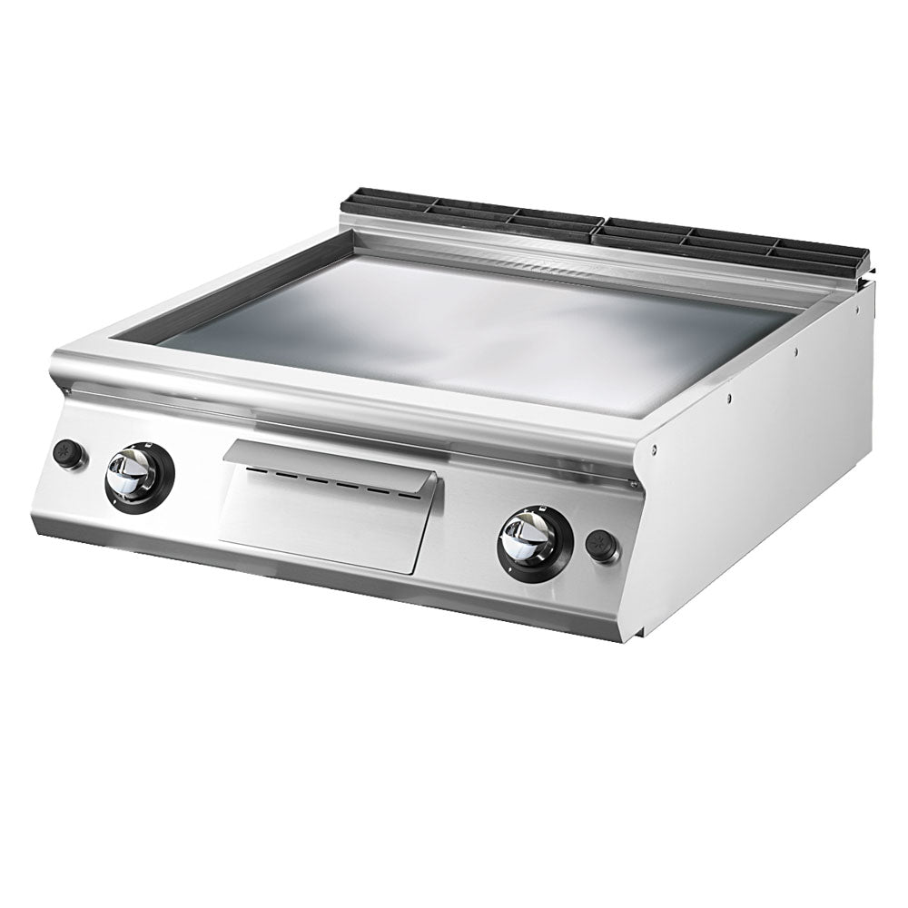 Gas-Grillplatte, Tischmodell, glatte Platte